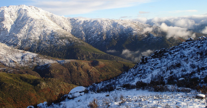 The mountains of the Serra da Estrela / Wikimedia commons