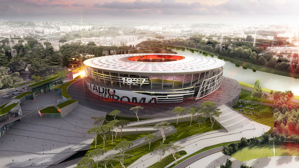 Roma abandona o mítico Estádio Olímpico para construir o seu próprio