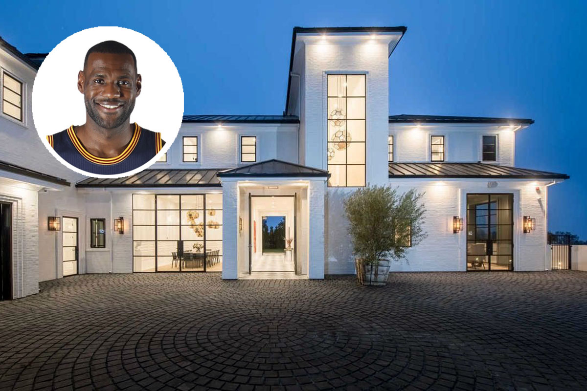 A nova mansão de LeBron James