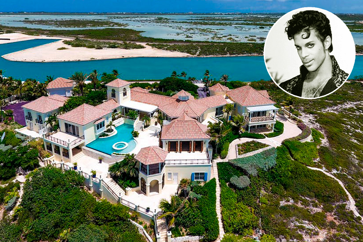 Vista aérea do complexo