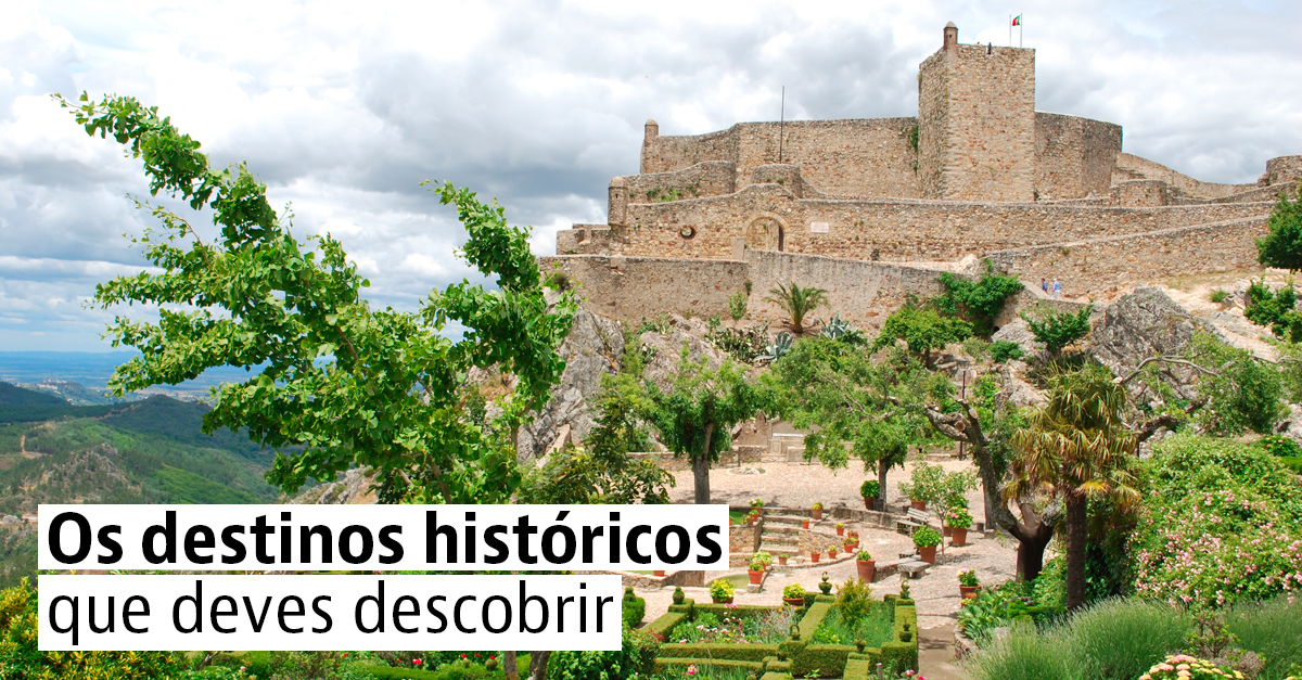 Os impressionantes castelos de Portugal