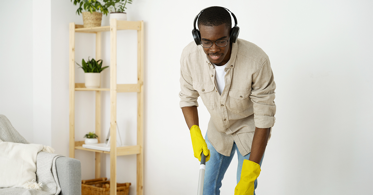 Clean the house
