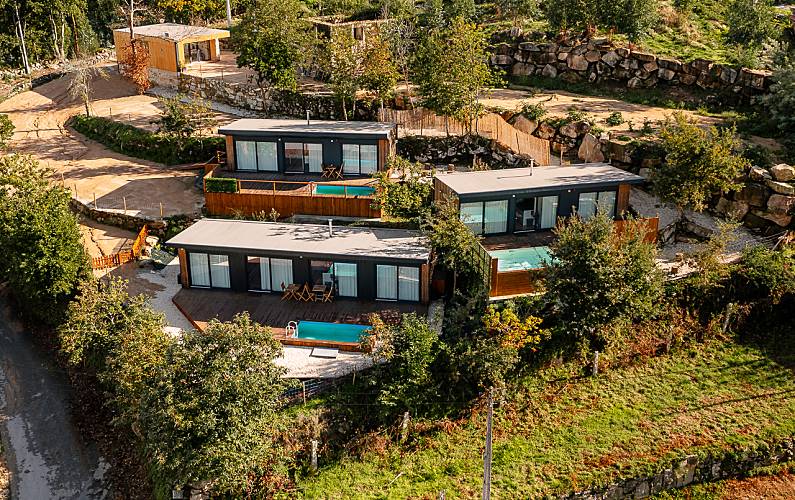 Casas no campo em Viana do Castelo