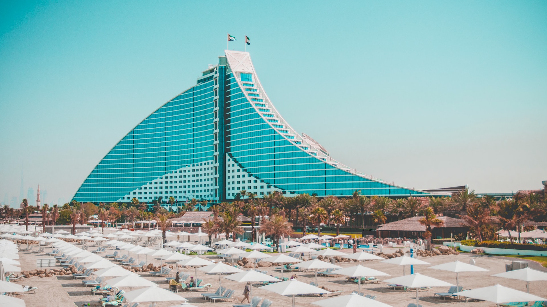 Lote de areia vendido no Dubai