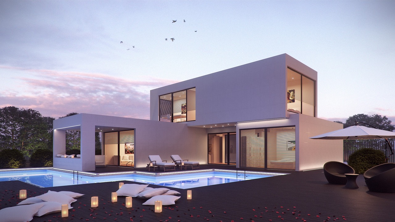 Casa com piscina