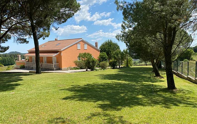Casas no campo em Santarém