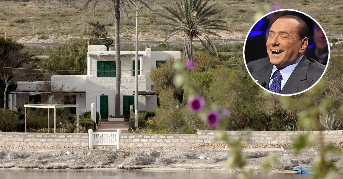 Villa due Palme, en la isla de Lampedusa, antigua propiedad de Silvio Berlusconi, se vende por 3 millones
