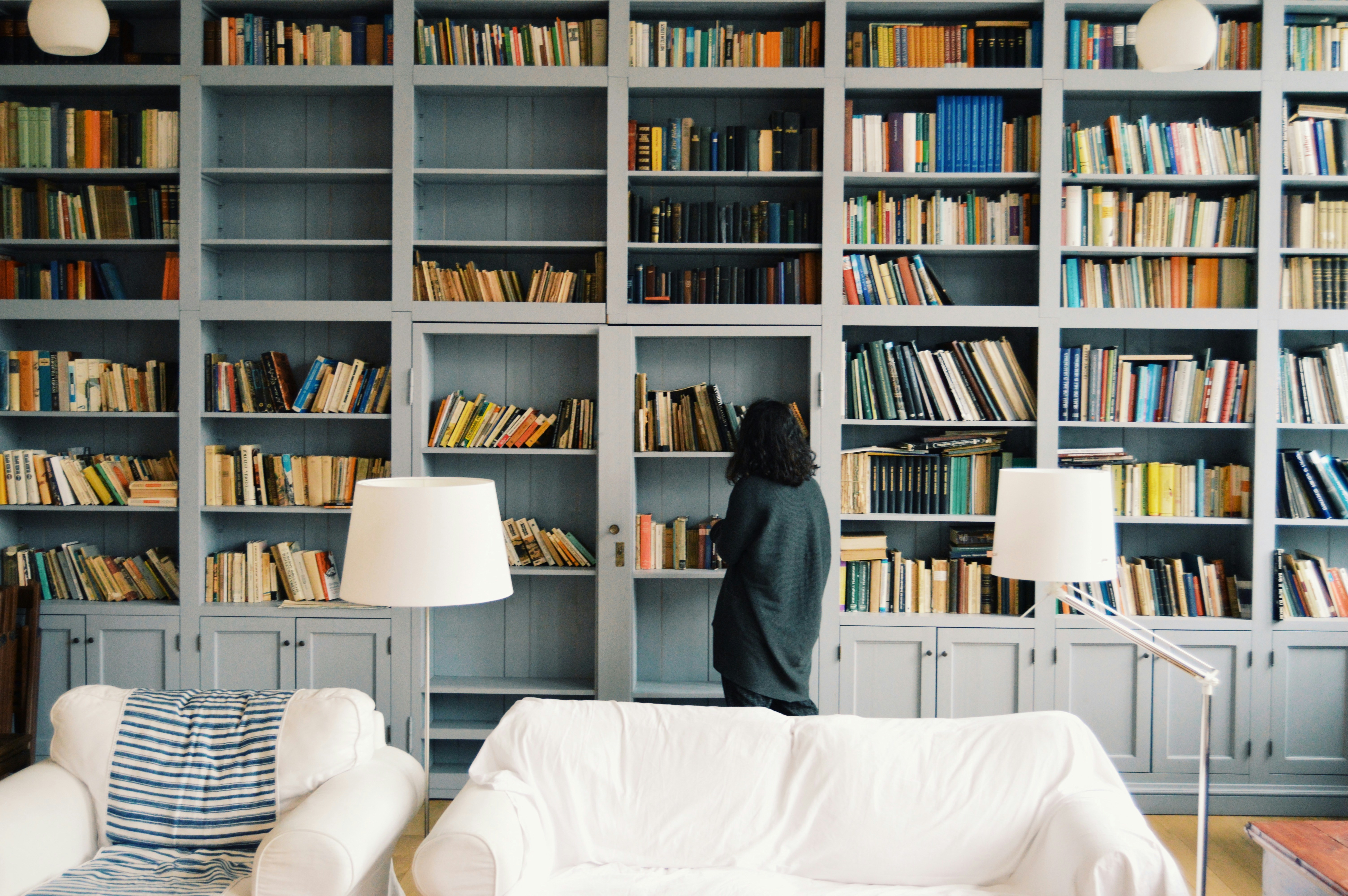 decorar a casa com livros