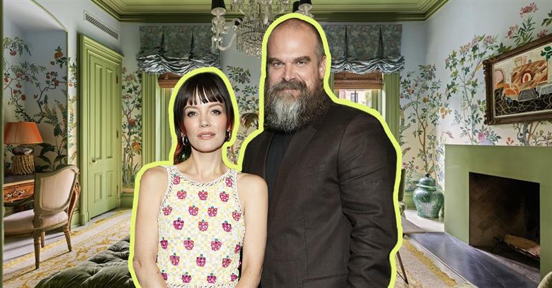 David Harbour e Lily Allen