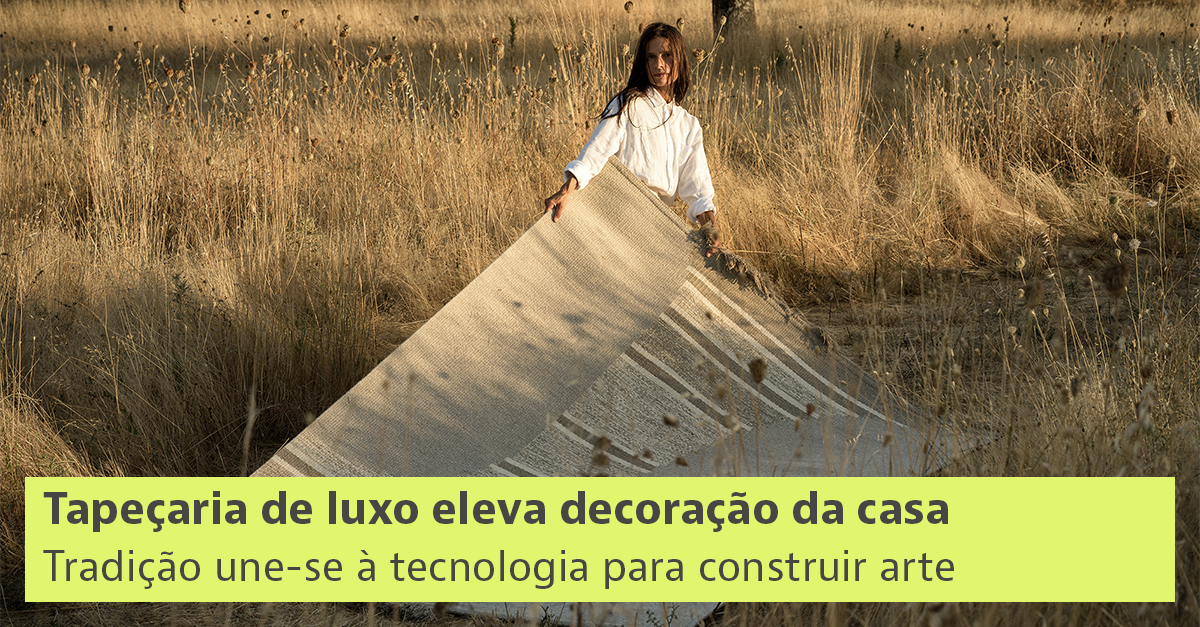 Tapetes de luxo em casa