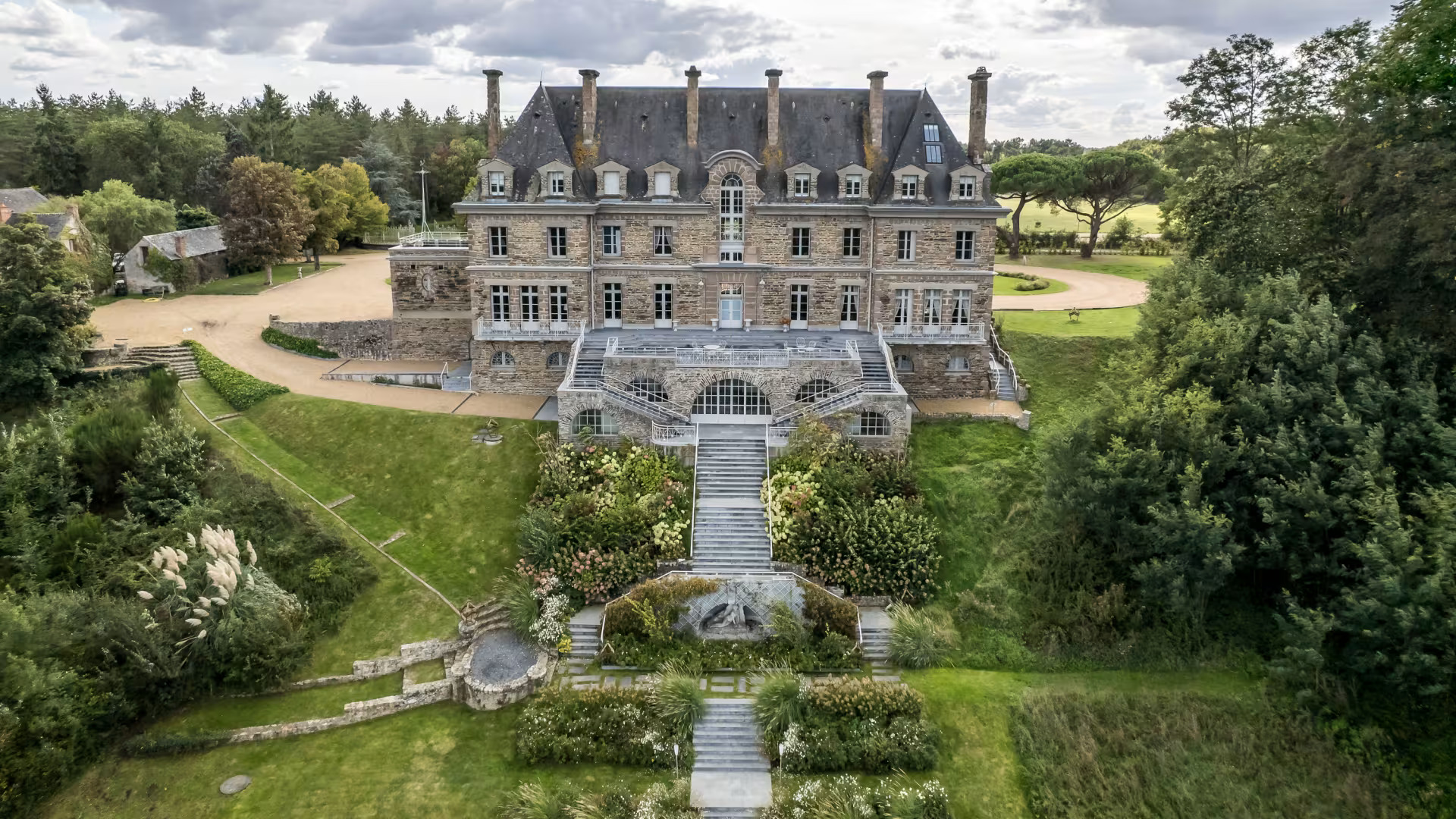 Castelo histórico em França