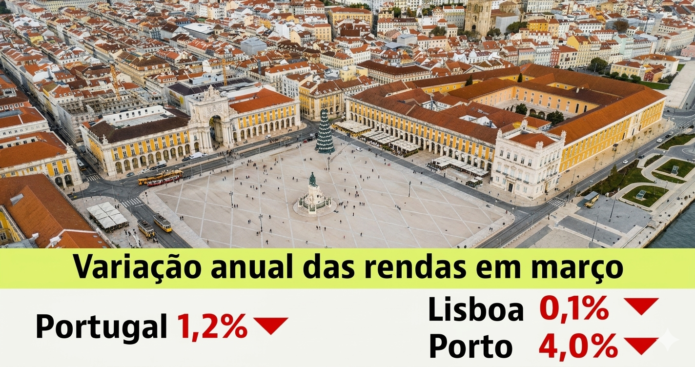 Renta das casas em Portugal