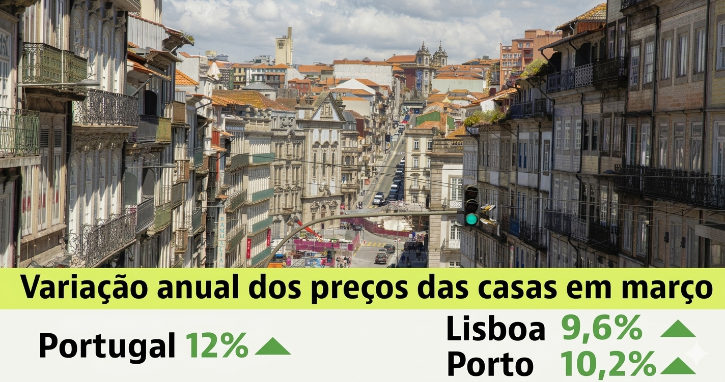 Preço das casas em Portugal