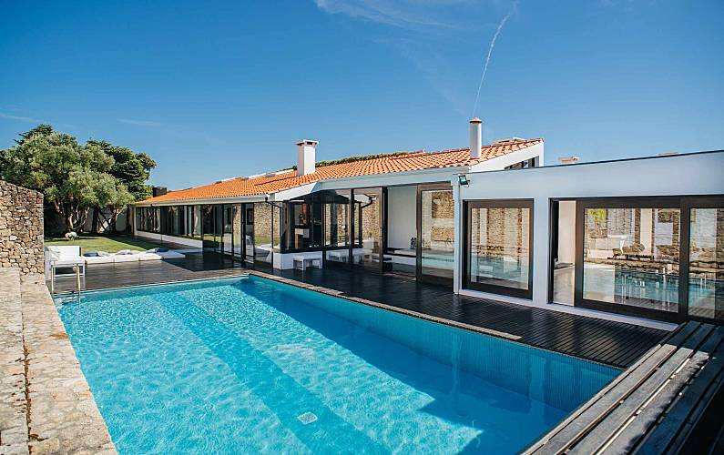 casa com piscina