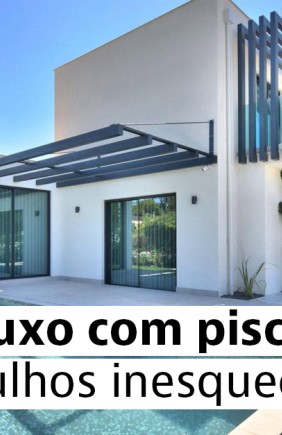 casa de luxo com piscina