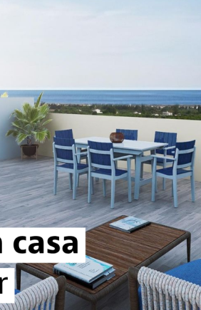 Estrear uma casa perto do mar