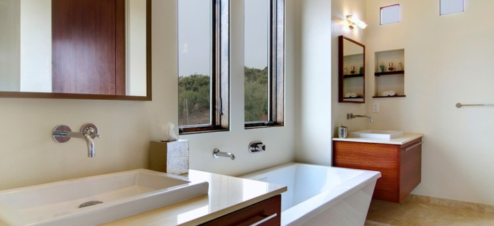 Ideias de decoração: Como decorar uma casa de banho contemporânea (fotos) 