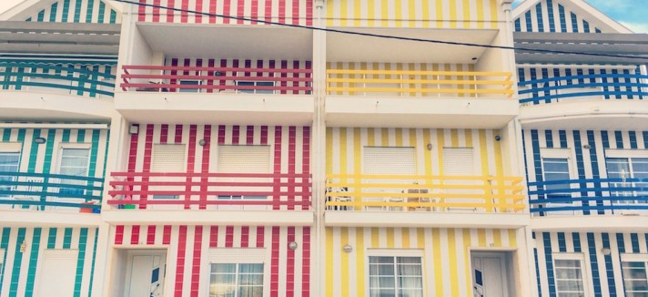 Casas típicas de Aveiro