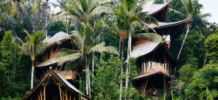 A construção de casas é artesanal...