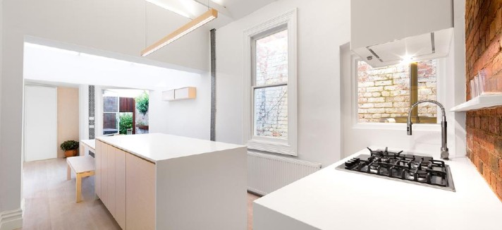 Uma cozinha (bem) confortável...