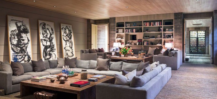 Uma casa recheada de arte