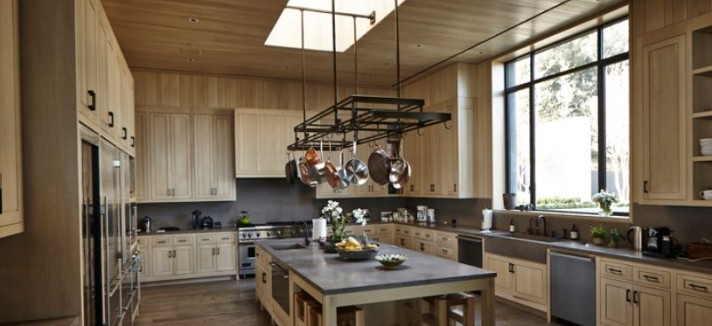 Uma cozinha totalmente equipada