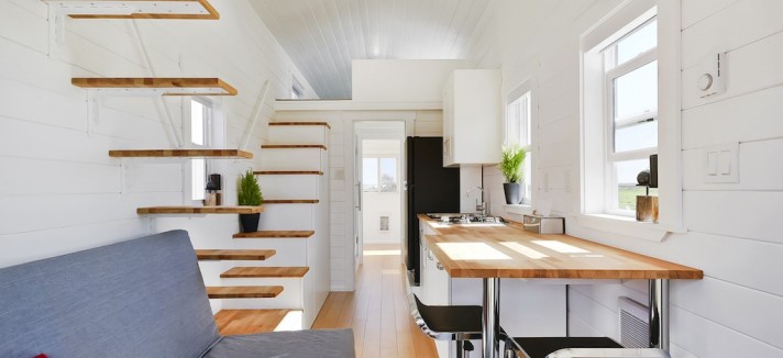 Apresentamos-te uma casa portátil com 28 m2...