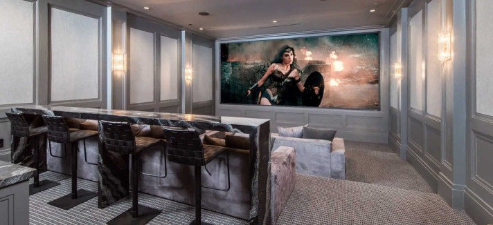E não pode faltar Home Cinema...