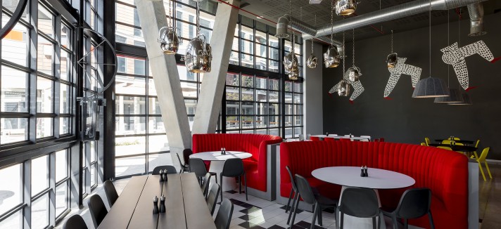 O vermelho é uma cor predominante