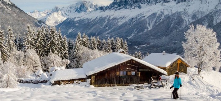 ... com vista para os Alpes