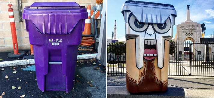 Isto ainda é um caixote do lixo... mas mais divertido