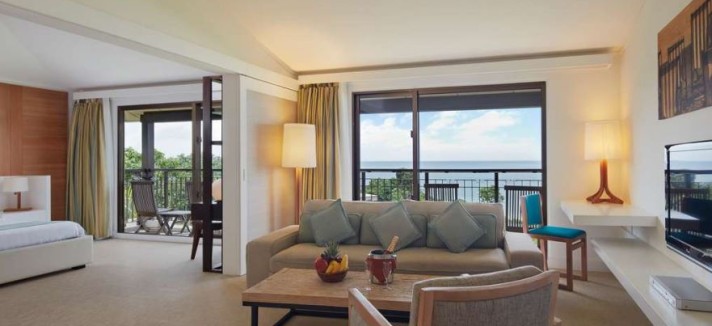 Os bungalows são espaçosos