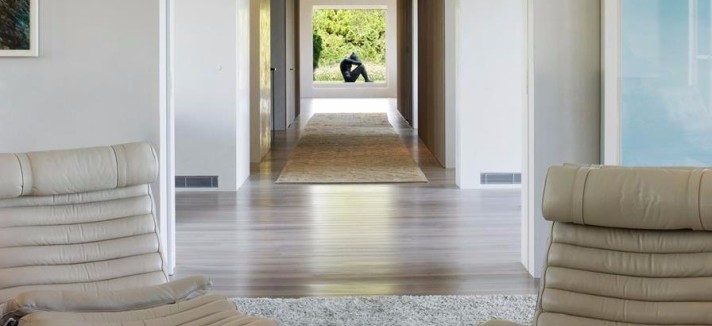 ... com uma decoração moderna
