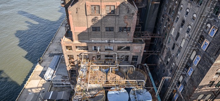 ... mas Paul Raphaelson conseguiu fotografar o local