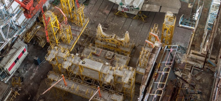 As naves espaciais, que agora dormem (quase) ao relento