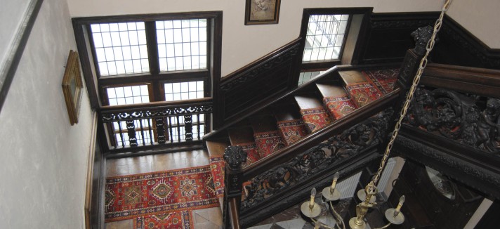 Uma escadaria com muita classe...