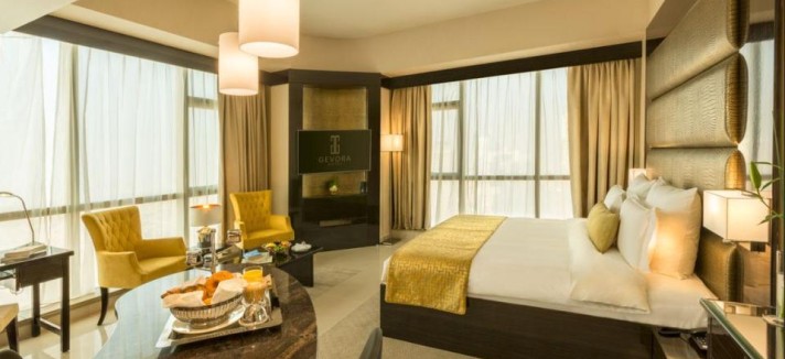 As suites têm entre 46 e 85 m2