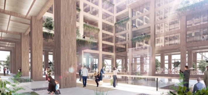 Os estúdio de arquitetura Nikken Sekkei é responsável pelo projeto