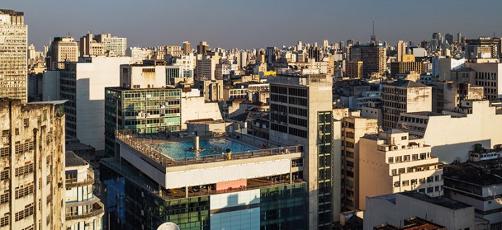 ... com vista sobre a cidade