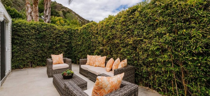 Um espaço para descansar ao ar livre