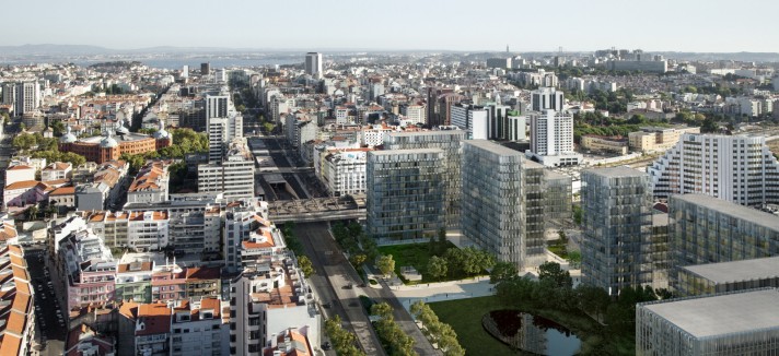 ... que pretende revitalizar toda a zona de Entrecampos