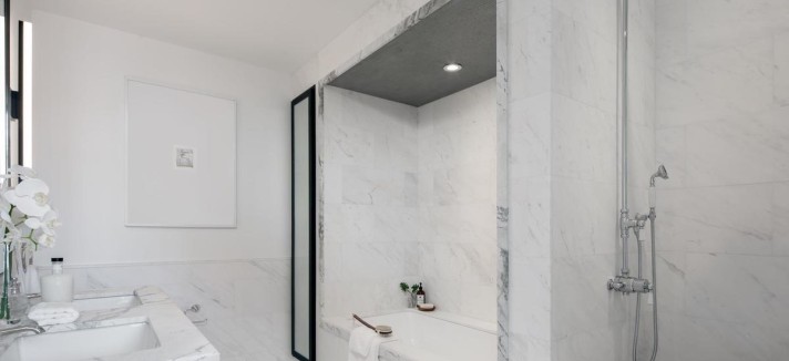 ... e uma casa de banho digna de um spa