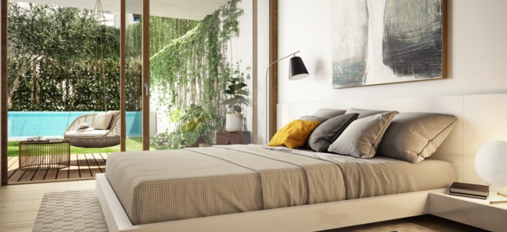 Um quarto...