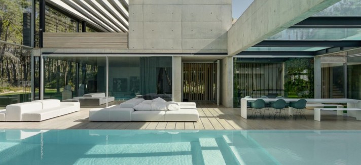 ... e espaços para relaxar