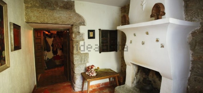 Sala com lareira