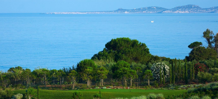 Vistas impressionantes para o mar