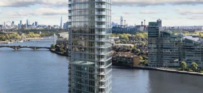 O edifício integra o projeto Chelsea Waterfront