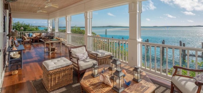 Uma casa de luxo num lugar paradisíaco