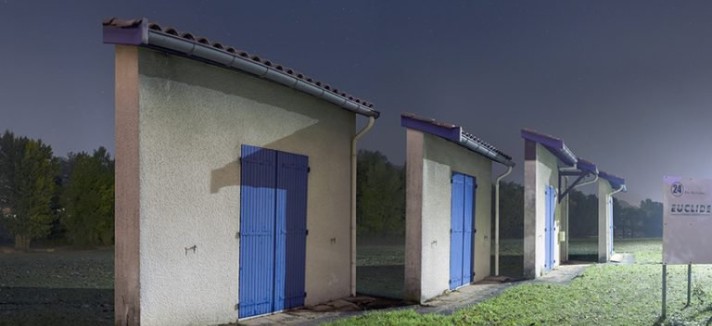 Uma localidade repleta de fachadas...