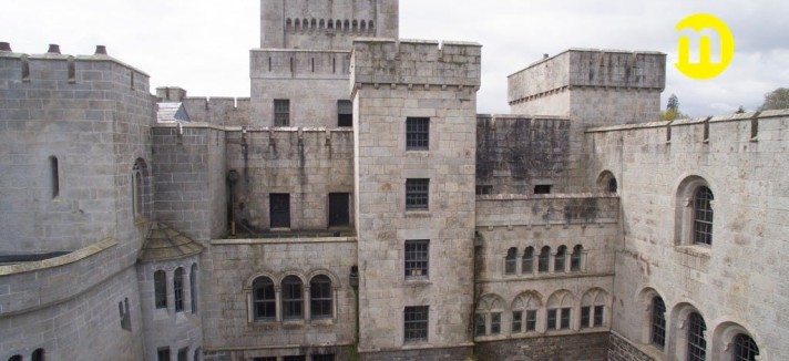 O castelo visto do exterior